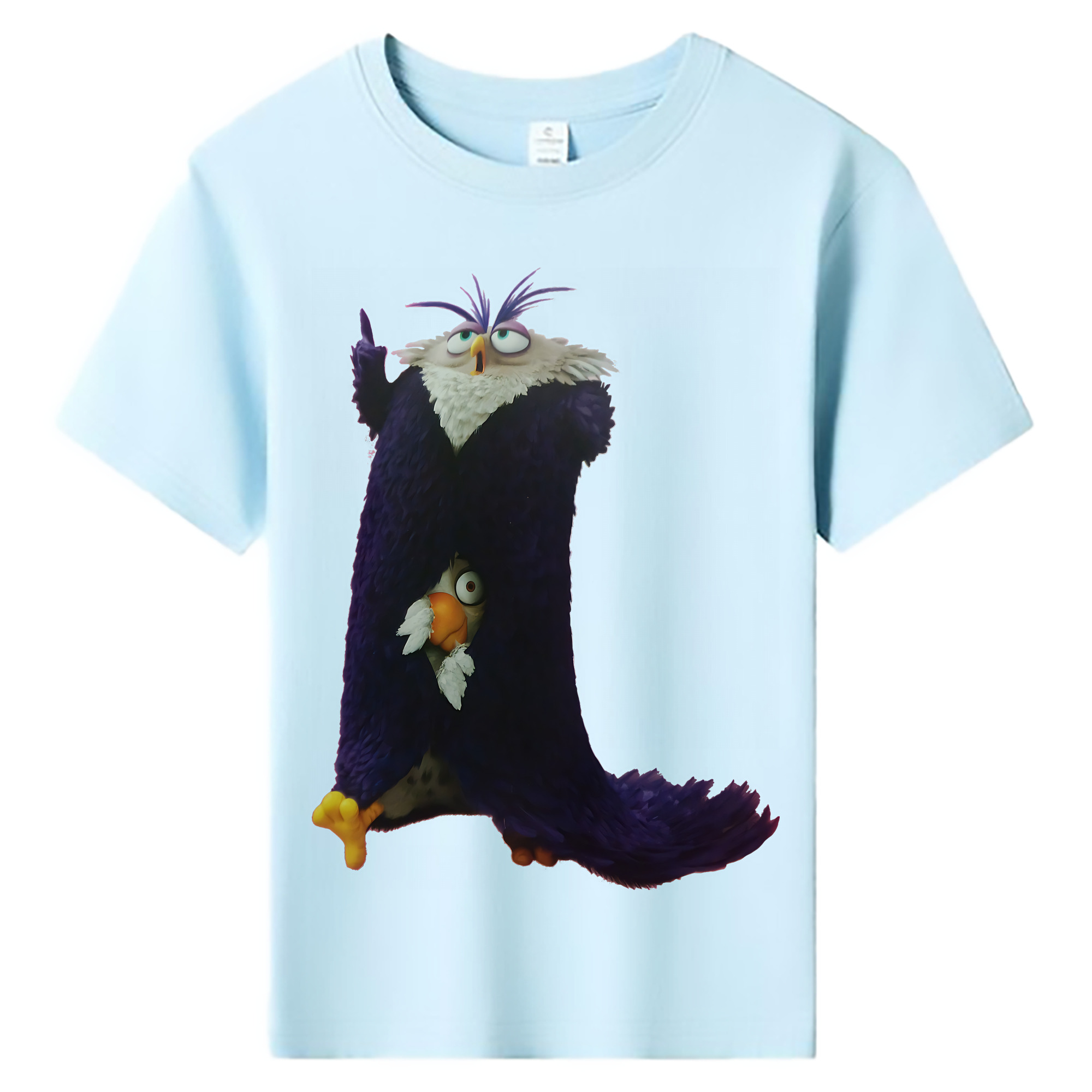 （画像用） Angry Birds アングリーバード 綿100％キッズTシャツ（フロントプリント）